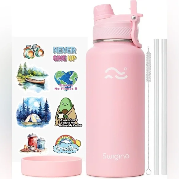 Swigina 32oz Insulated Water Bottle - Picture 1 of 9